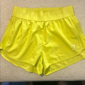 Women’s Gym Shark Neon Athletic Shorts - XS